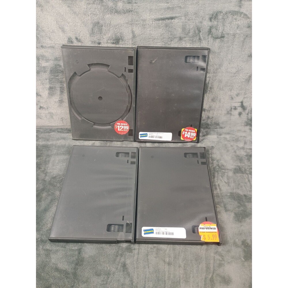 Lot of 25 Blockbuster Video Rental Vintage Empty DVD Cases single disc